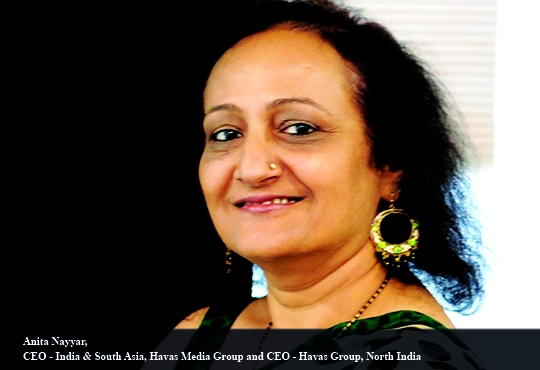 Anita Nayyar, CEO - India & South Asia, Havas Media Group and CEO - Havas Group, North India